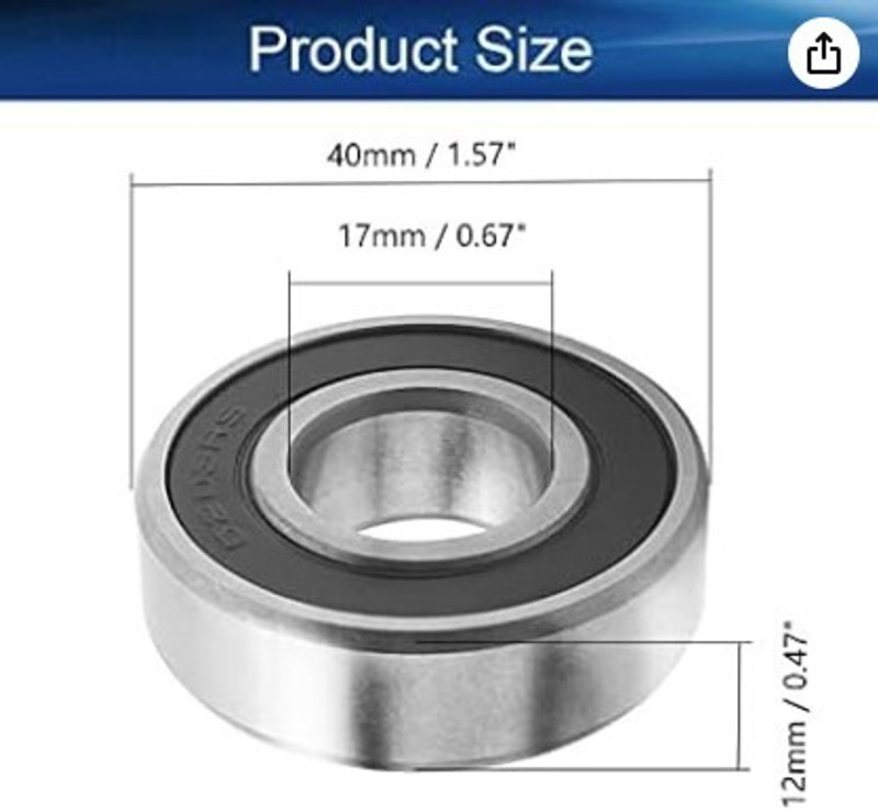 Cadabra 002 Alternator Bearing