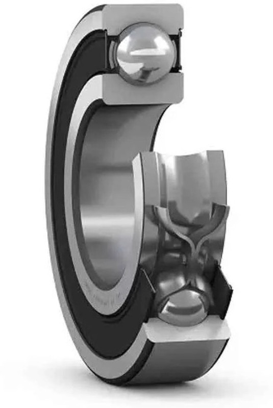 SKF 20x47x14mm Steel Deep Groove Ball Bearing, 6204-2RS1N Crankshaft Bearing