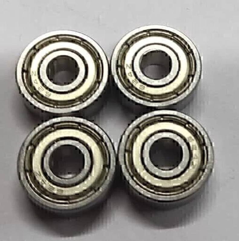 Sauran Radial Ball Bearings 3D Printer or Robotics or DIY Projects,4 Pieces Wheel Bearing