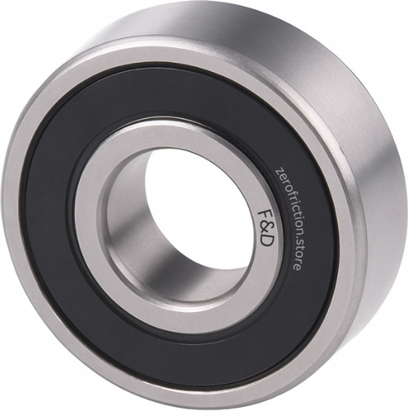 Zerofriction 6315 2RS Deep Groove Ball Bearing Rubber Shield 1pc Pre‑lubricated F&D Wheel Bearing