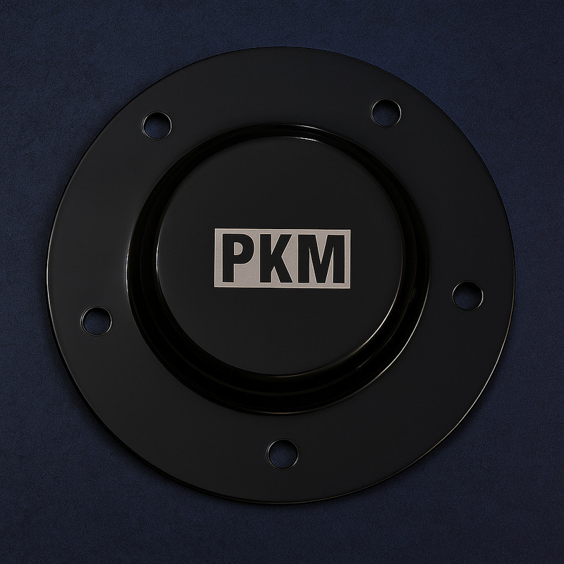 PKM 5-Hole Front Hub Cap Set for JCB 3DX Loader – Pack of 2 Wheel Bearing