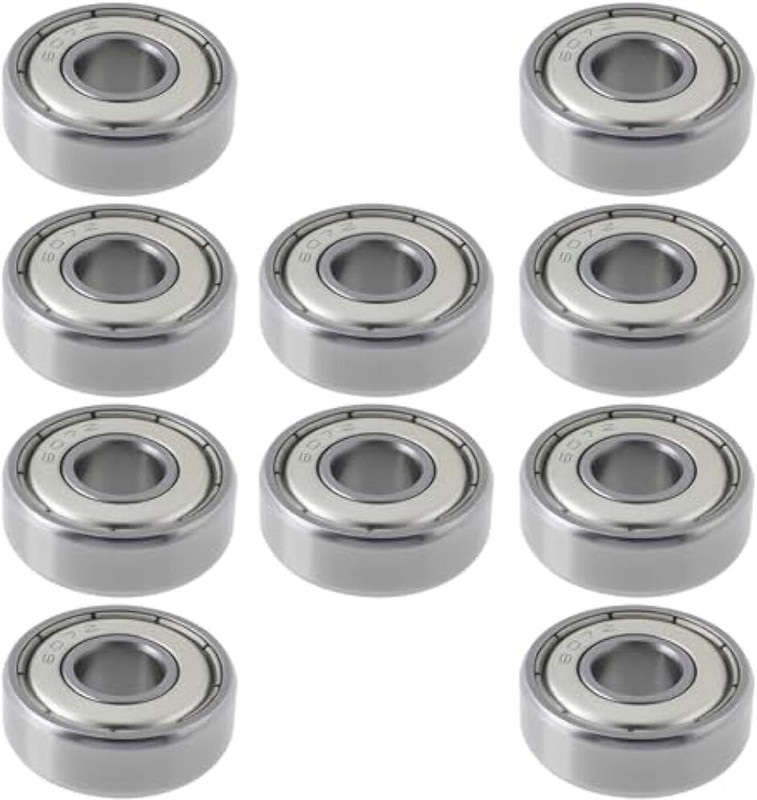 ZMS 607zz 10 Pieces ID-7MM | OD-19MM | Width-6MM Angle Grinder High Speed Bearing Wheel Bearing