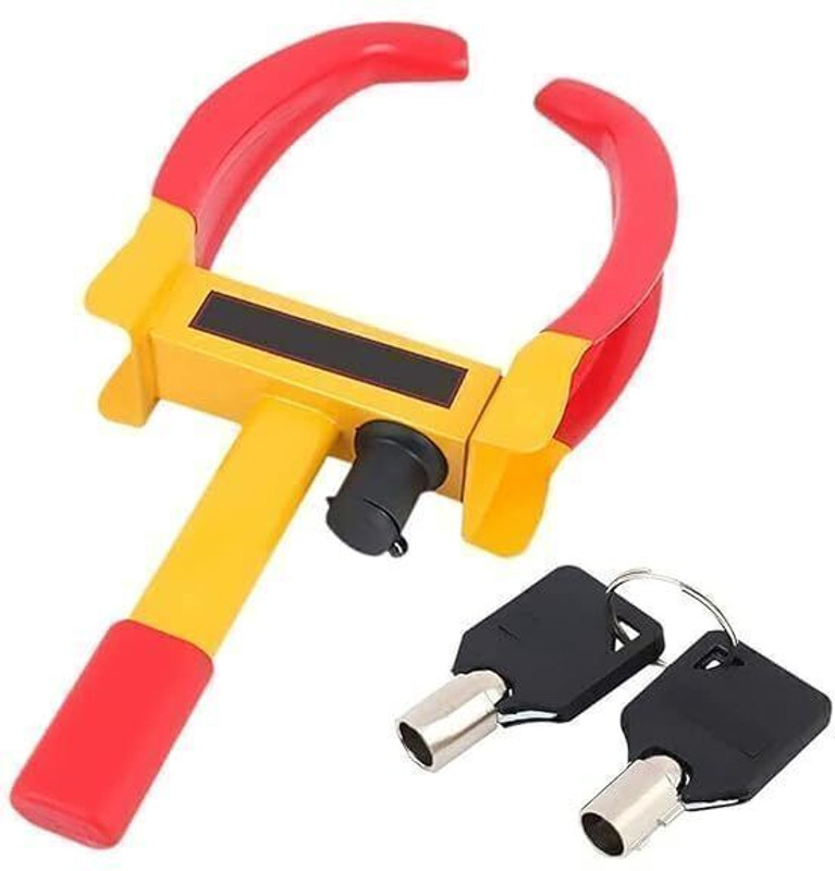 srq Universal Anti Theft car wheel lock Clamp Claw Adjustable for car, auto, truck Wheel Wheel Lock
