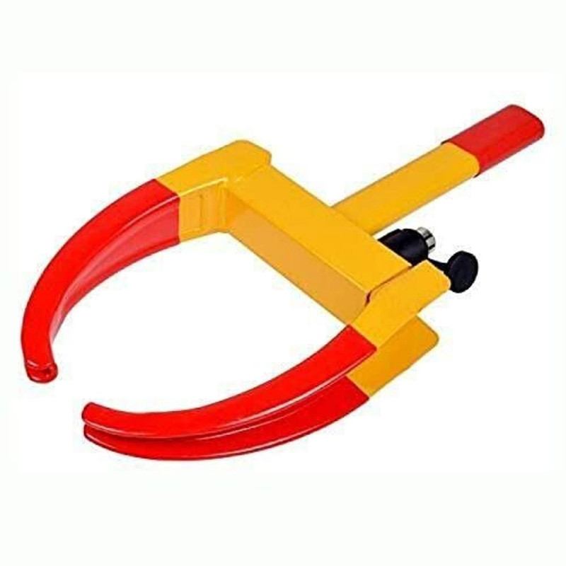OUTIL Heavy Duty Anti-Theft Car Wheel Lock Clamp Wheel Lock