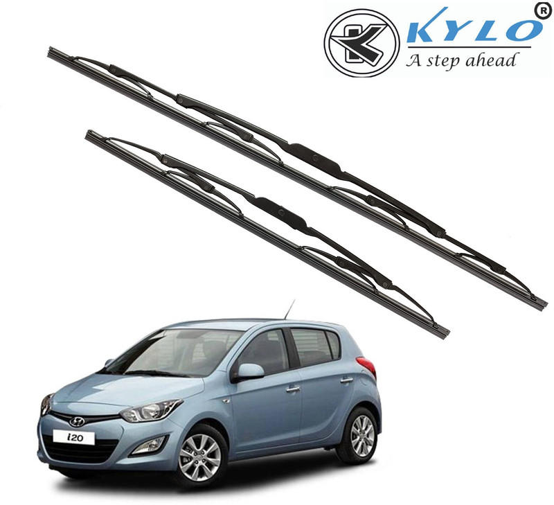 KYLO Conventional / Traditional / Metal Wiper Blades Windshield Wiper(60 cm, Passenger And Driver Side Wipers, Pack of: 2)