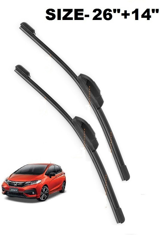 PwX FRAMELESS / SOFT WIPER Windshield Wiper(102 cm, Passenger And Driver Side Wipers, Pack of: 2)