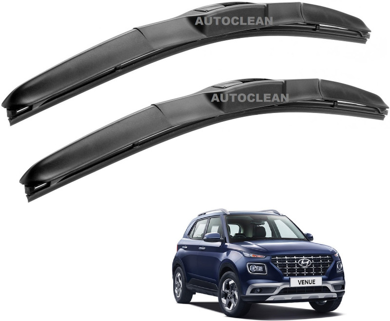 AutoClean U HOOK HYBRID WIPER BLADE Windshield Wiper(104 cm, Passenger And Driver Side Wipers, Pack of: 2)