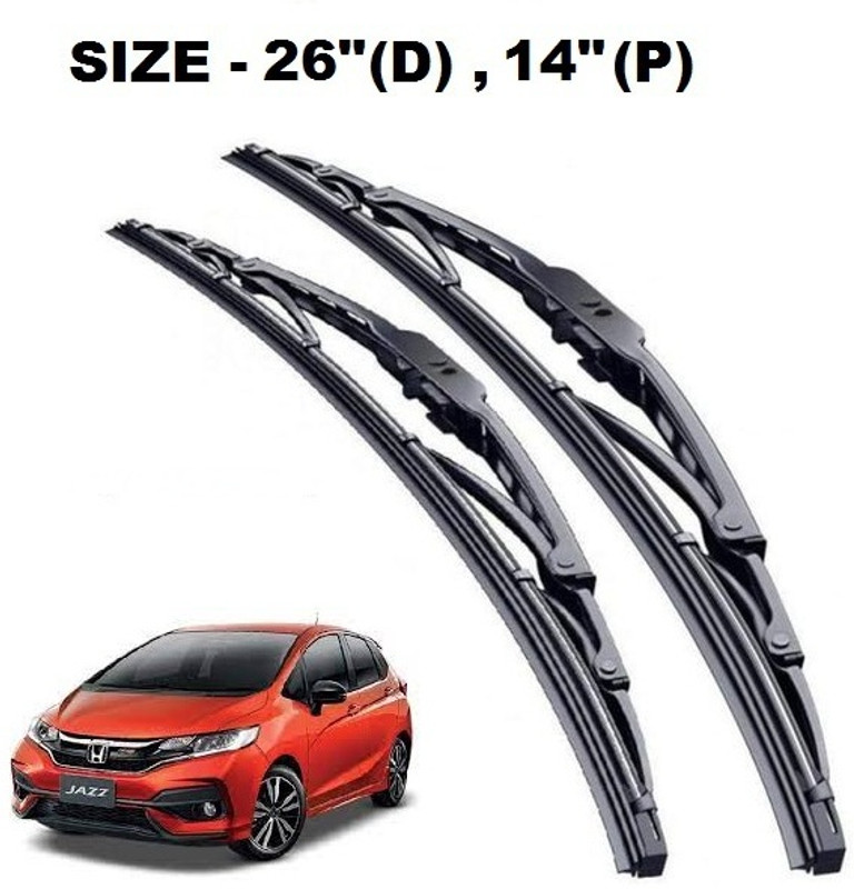 PwX METAL FRAME WIPER BLADE Windshield Wiper(102 cm, Passenger And Driver Side Wipers, Pack of: 2)