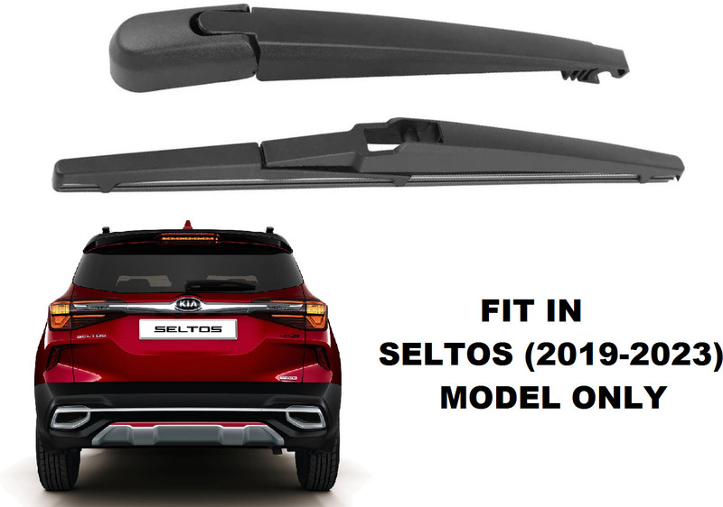 PwX REAR WIPER ARM WITH BLADE Rear Window Wiper(30 cm, Passenger And Driver Side Wipers, Pack of: 2)
