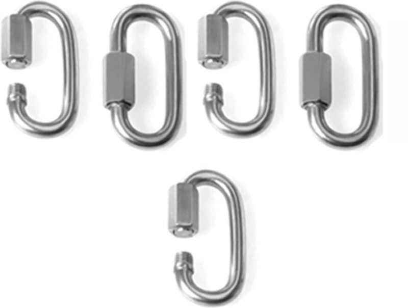 MCS Carabiner05 Locking Carabiner(Silver)