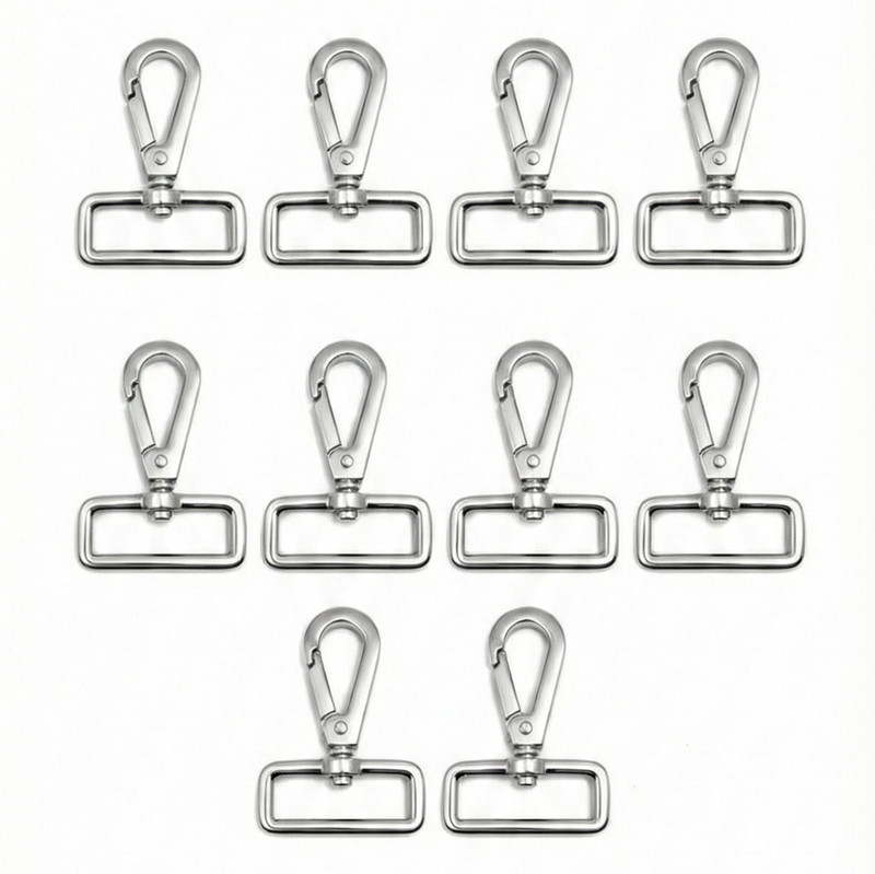 Yesmetals Swivel Ncl 10P Carabiner(White)