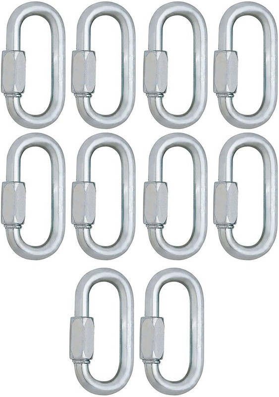 Reznor OBLONG_PK3 Locking Carabiner(Silver)