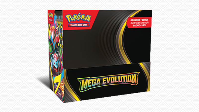 TUMAMA Poké-mon TCG: Mega Evolution Enhanced Booster Display Box(Multicolor)