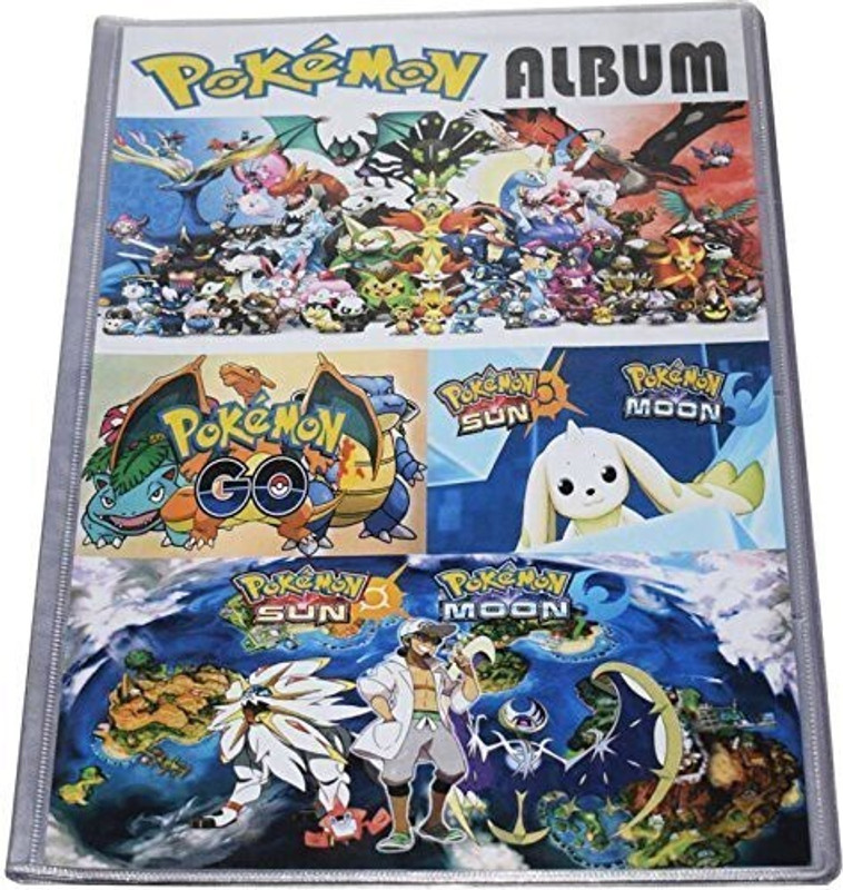 SALPITOYS Pokmon Card Album blinder-8 Pocket (Total 208 Pocket)(Multicolor)