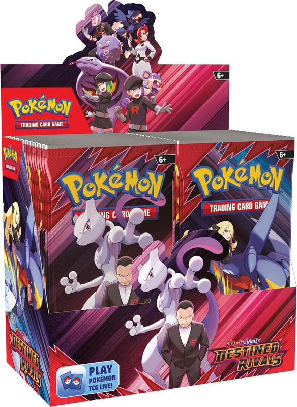 TUMAMA Pokemon TCG: Scarlet & Violet - Destined Rivals Booster - 36 Packs 360 CARDS(Multicolor)