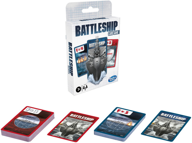 HASBRO GAMING Battleship Card Game for Kids, Strategy Game for Kids, Travel Games for Kids(Multicolor)