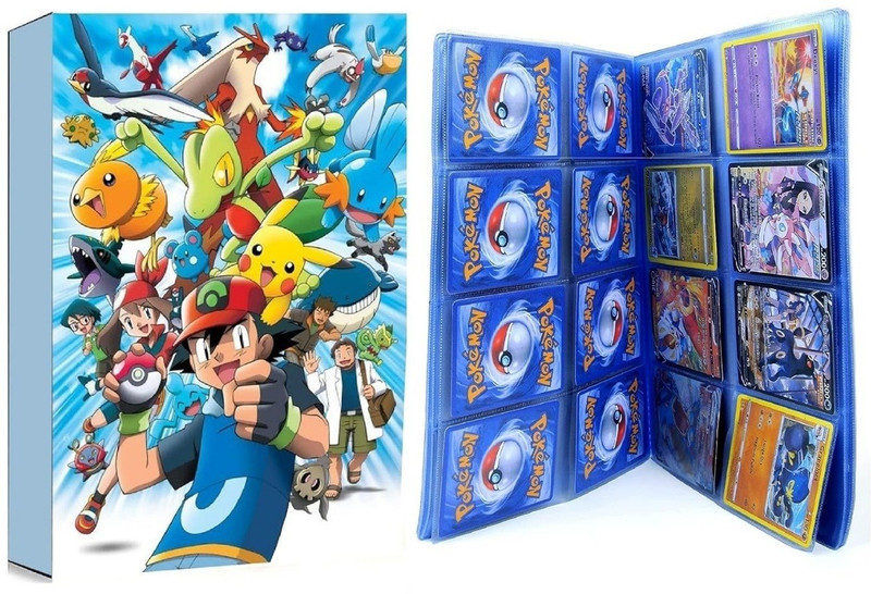 CrazyBuy Toys Pokemon 208 Card Holder Album(Multicolor)