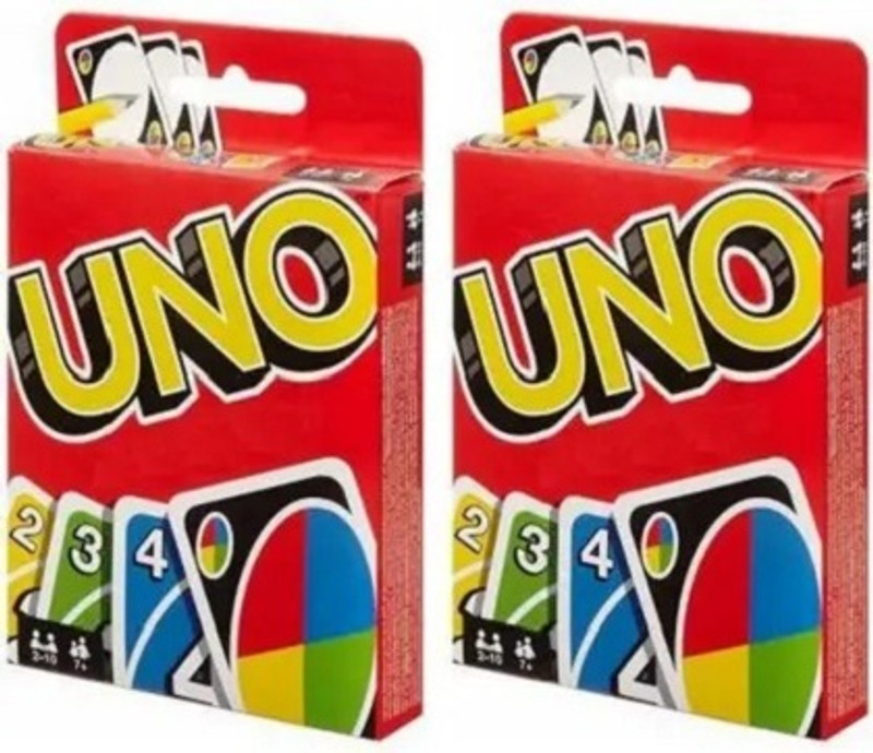 AL ATASH UNO Classic Colour & Number Matching Card Game, 108 UNO Cards For Kids & Adults(Multicolor)