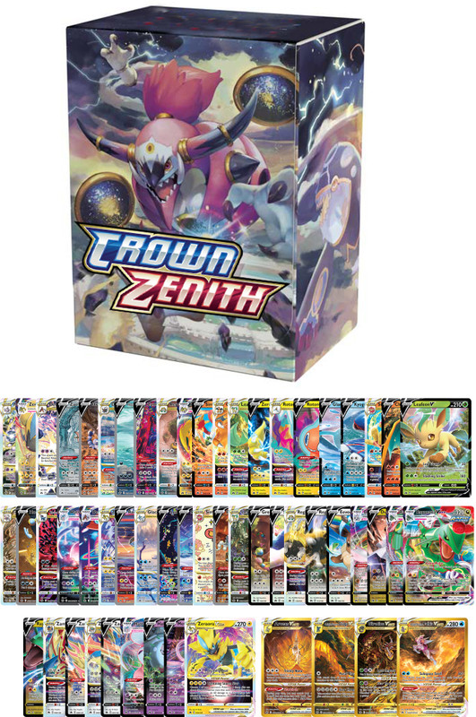 TCG Playing cards Crown Zenith Set(Multicolor)