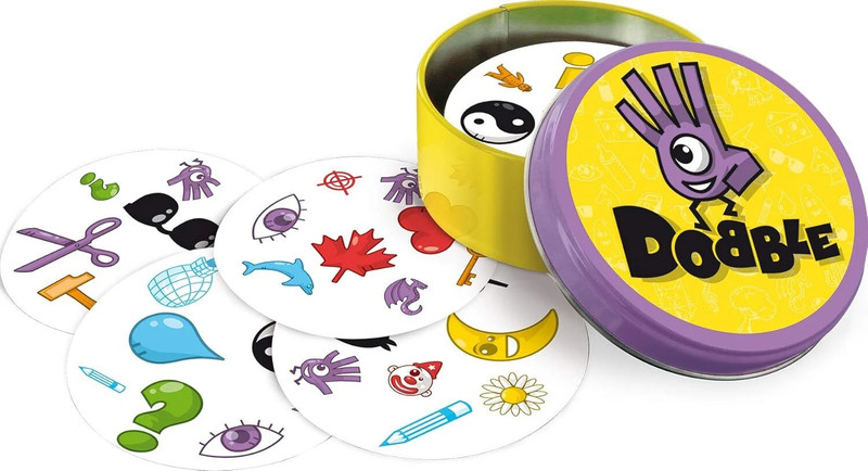 TOYRENTTO Dobble Card Game – Fast-Paced Matching Fun for Kids, Family & Travel Play(Multicolor)