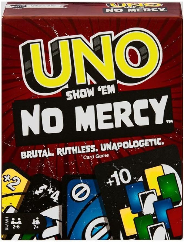 ToyHive UNO COMPLETE PACK UNO Em NO Mercy + Flip(Multicolor)