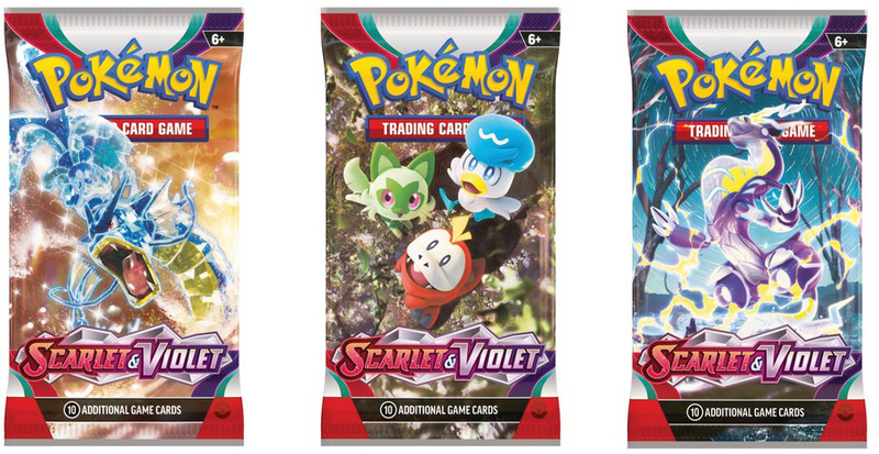 TCG Playing cards Scarlet & Violet 36 packs box set(Multicolor)