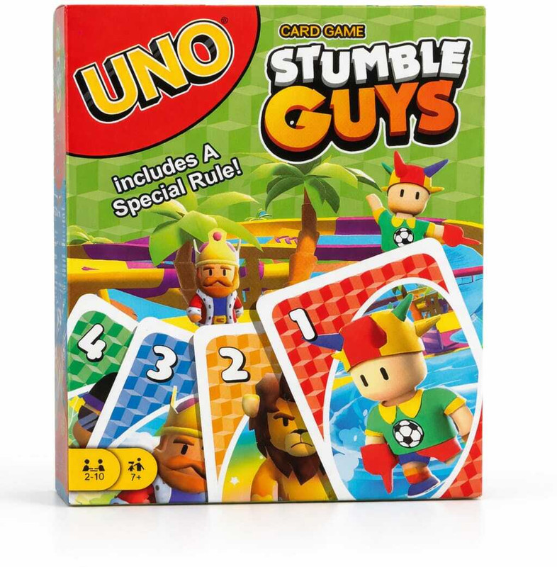 CHAHATKS Stumble Guys UNO Fun Family Cards(Multicolor)