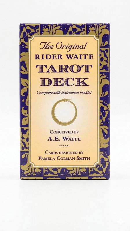 DivColl Original Rider Waite Tarot Deck with Guide Book | Classic Tarot Cards Set1(Multicolor)
