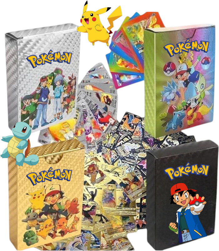 taka saki REAL & RARE 40 POKEMON CARDS HIGH HP LIMITED ADDITION BOOSTER PACK SET(Multicolor)