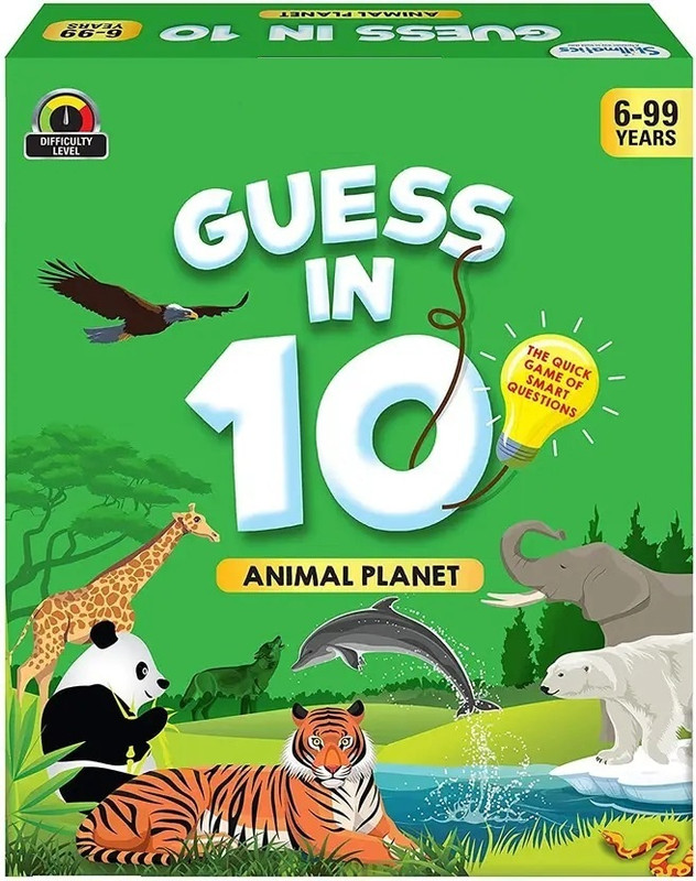TMA ENTERPRISES Guess in 10 Card Game(Multicolor)