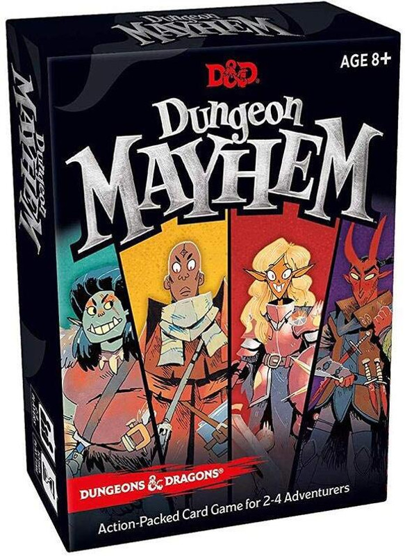 Kids Mandi Dungeons & Dragons Wizards of The Coast Mayhem Card Game(Multicolor)