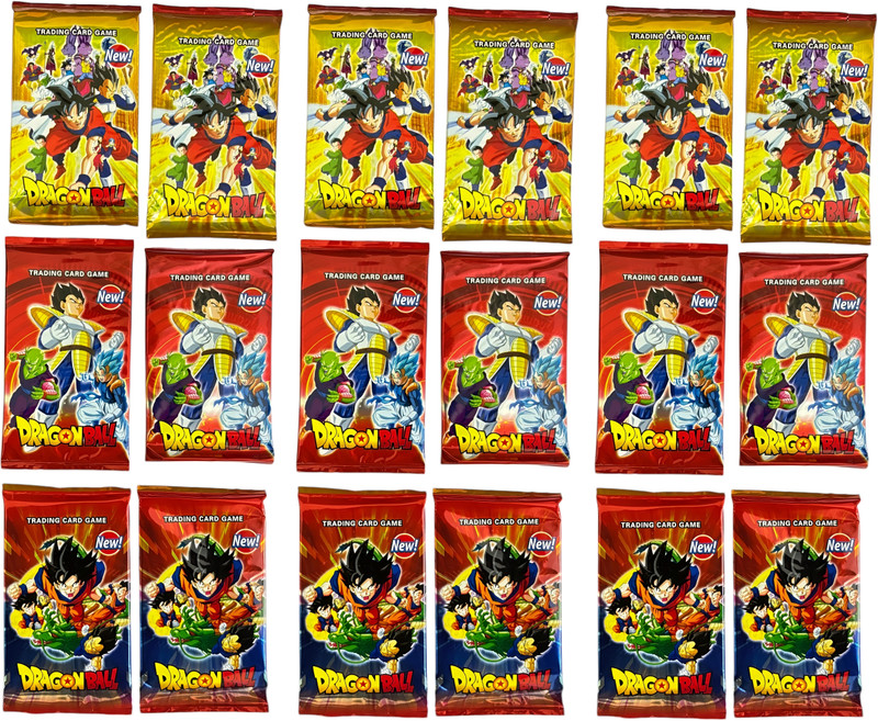WOYR 144 PC Dragon Ball Super Playing Card Game|Goku Cards|DBZ Cards Booster Pack(Multicolor)