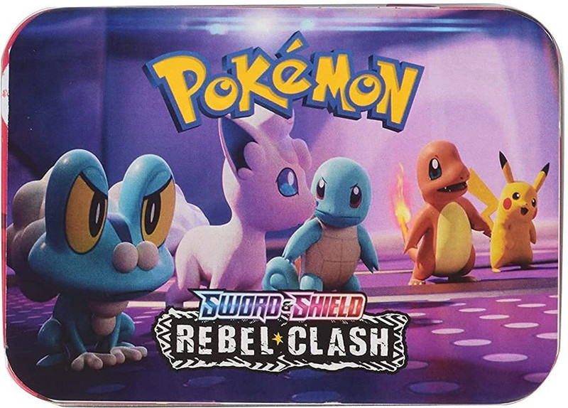 Honch Poke-Mon Sword & Shield Rebel Clash Playing Card Games for Kids(Multicolor)