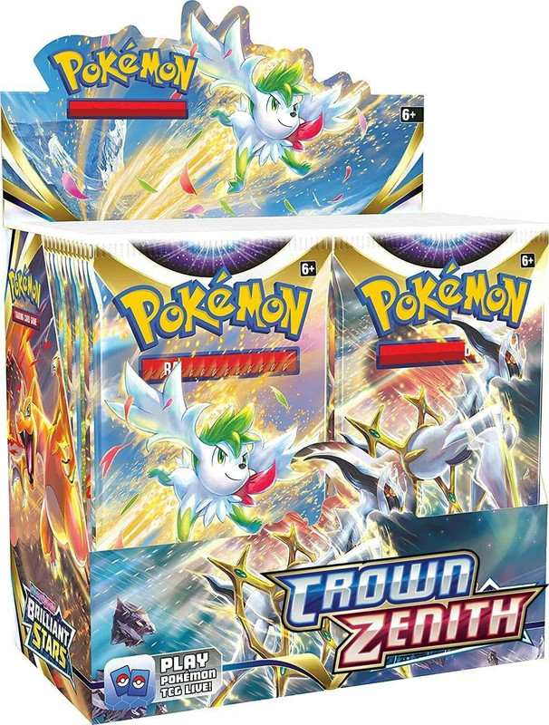 Honch Crown Zenith 36-Booster Packs LOT Cards game(Multicolor)