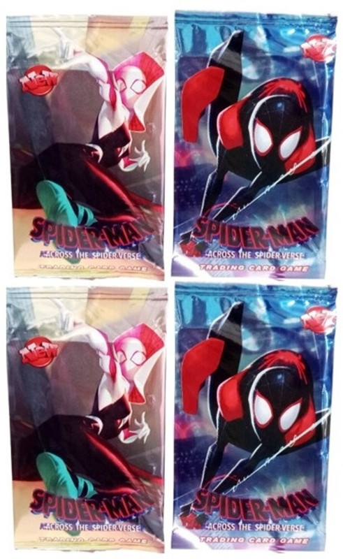 Gift Collection 32 PCS Spiderman Booster Playing Cards Game Spider Man Trump Card(Multicolor)