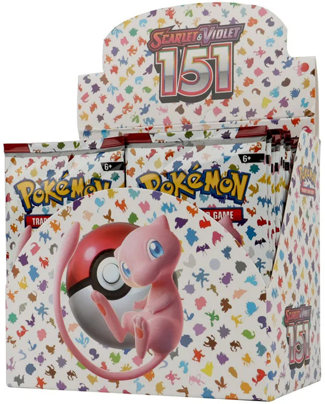 SALPITOYS Pokémon TCG: Scarlet & Violet — 151 Booster BOX 360 CARDS(MULTI COLORS)