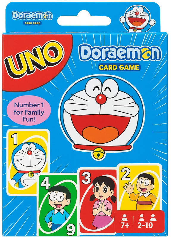 TMA ENTERPRISE Uno Doraemon Edition Card Game(Multicolor)
