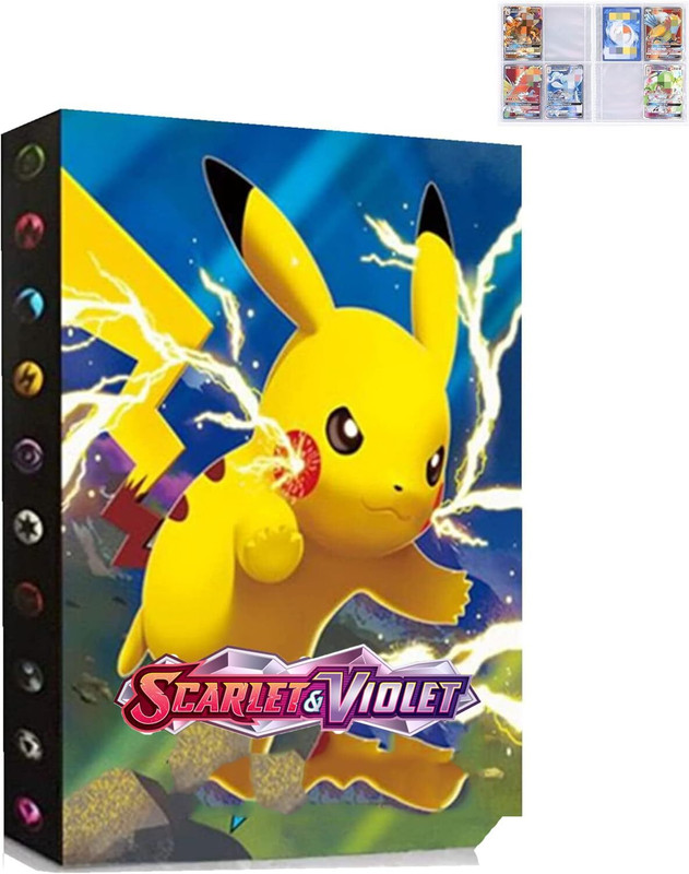 SALPITOYS blinder Trading Card Albums, Card Scrapbook, Card Album(Multicolor)