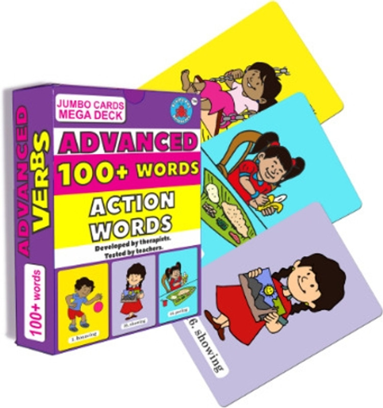 Brainy Bug Resources 100+ Advanced Action Words(Multicolor)