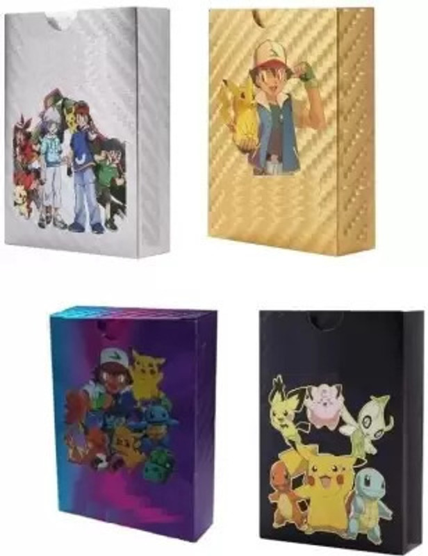 Spoton Enterprise 55 gold 55 black 55 rainbow and 55 silver cards box (set of 4)(Multicolor)