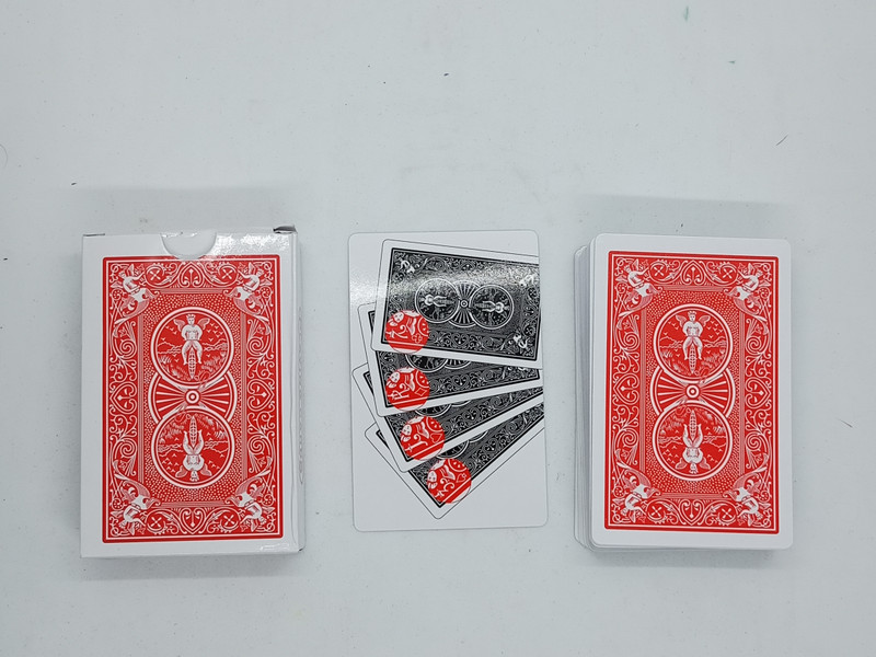 SSR SHOP MARKED BICYCLE DESIGN DECK (RED) / SPY MARKED MAGIC CARD(Red)