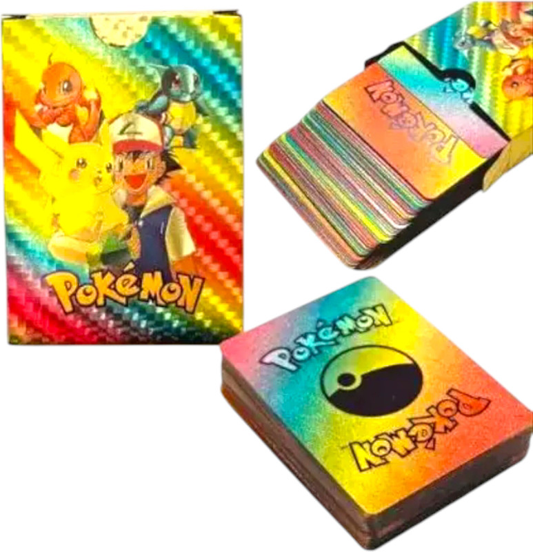 taka saki Pokemon cards high hp special adition vip cards, 27 rainbow cards deck pack tcg(rainbow)