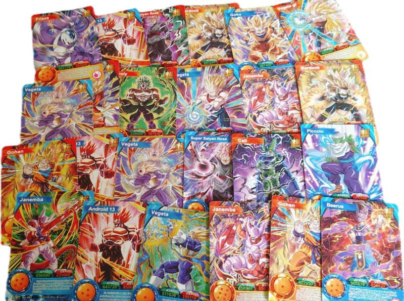 Thrifx UNIQUE HIGH QUALITY GOKU DragonBall CARD 200 PCS & 8 CARDS FREE(Multicolor)