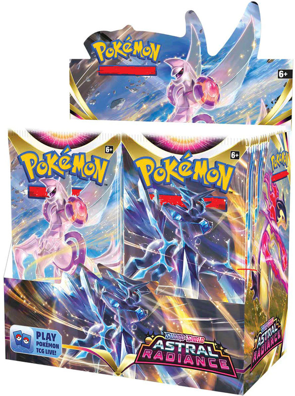 Bestie Toys Pokémon Astral Radiance 36 Booster Packs for Kids.(Multicolor)