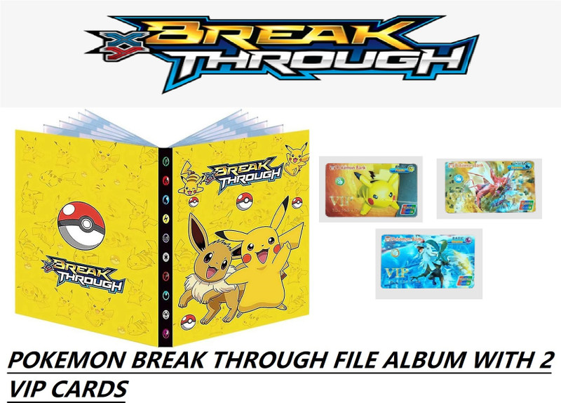 CrazyBuy Pokemon Album Collection Card Book 120 Display Books Pokemon Binder(Multicolor)