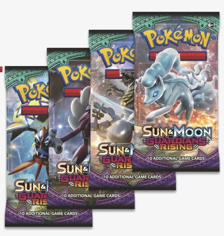 Honch Sun & Moon Guardians Rising 4 Booster Pack (Multicolor)(Multicolor)