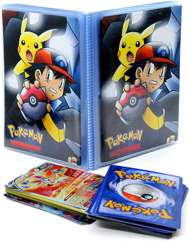 Honch Empty 2 Pocket Album for Poke-Moon Cards(Multicolor)
