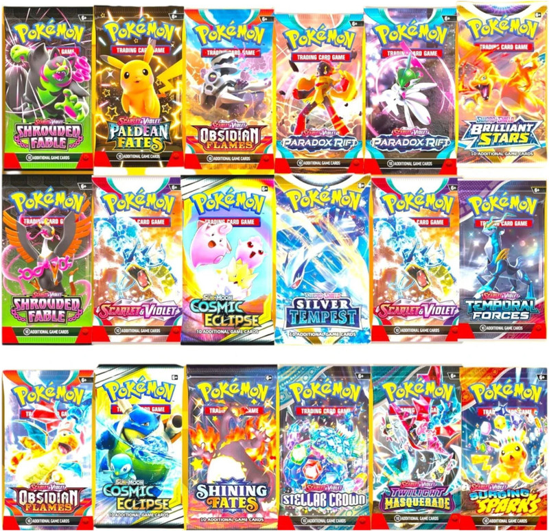 Mallexo pokemon cards 100 assorted cards pack set card game japanese regular for kids(Multticolor)