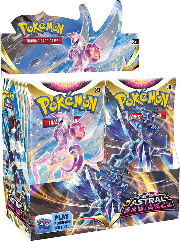 Craveon Pokémon (36 Booster Packs) Sword & Shield Astral Radiance Trading Card Game(Multicolor)