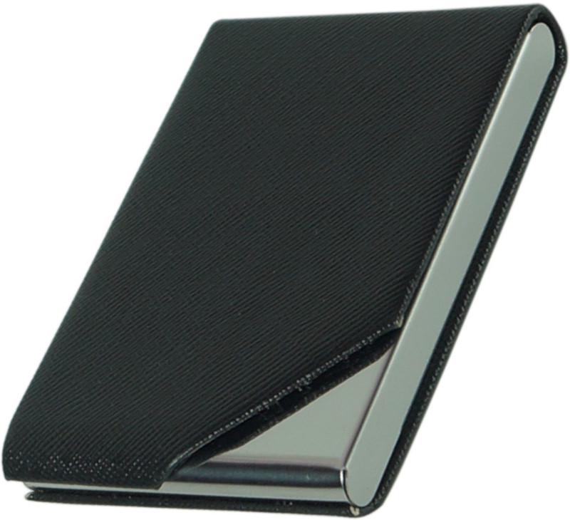 minibuy Stainless Steel Card Holder for Unisex Credit|Debit|ATM|Business Visiting 20 Card Holder(Set of 1, Brown)